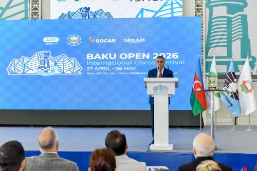 Bakıda Beynəlxalq Şahmat Festivalının açılışı keçirildi - FOTOLAR