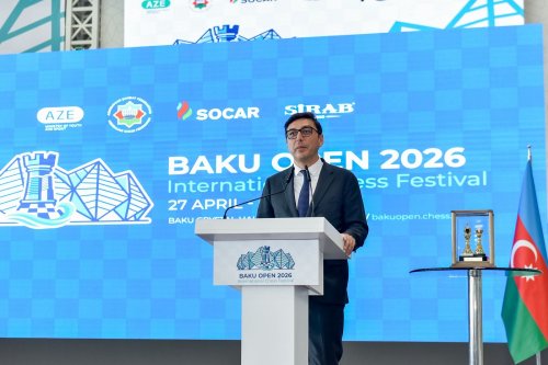 Bakıda Beynəlxalq Şahmat Festivalının açılışı keçirildi - FOTOLAR