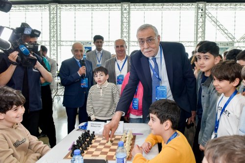 Bakıda Beynəlxalq Şahmat Festivalının açılışı keçirildi - FOTOLAR
