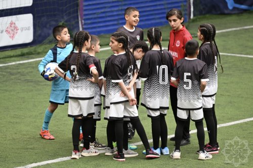 Uşaq evlərinin komandaları arasında minifutbol turniri keçirildi - FOTOLAR