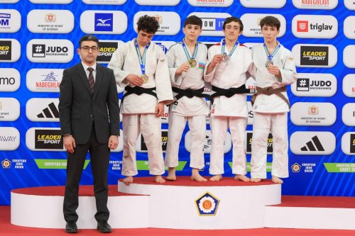 Ermənini məğlub edən cüdoçumuz qızıl medal qazandı - FOTOLAR