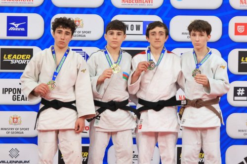 Ermənini məğlub edən cüdoçumuz qızıl medal qazandı - FOTOLAR