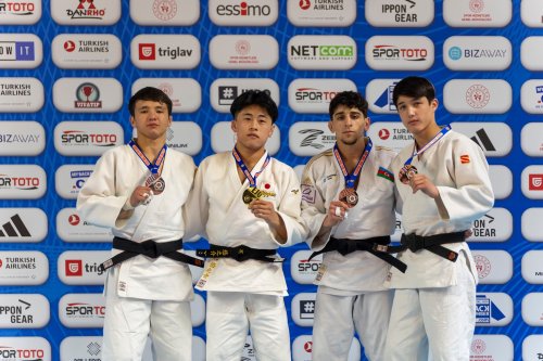 Millimiz Avropa Kubokuna 3 medalla başladı - FOTOLAR