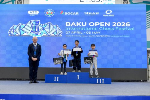 "Baku Open-2026"nın qalibləri açıqlandı - FOTOLAR