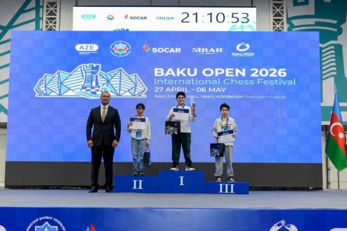 "Baku Open-2026"nın qalibləri açıqlandı - FOTOLAR