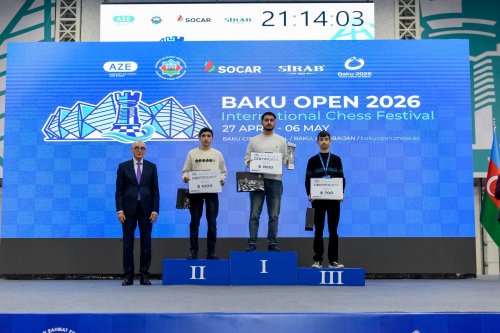 "Baku Open-2026"nın qalibləri açıqlandı - FOTOLAR