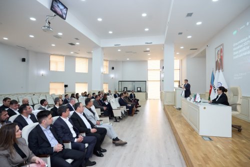 AMADA federasiya nümayəndələri ilə görüş keçirdi - FOTOLAR