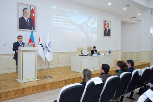 AMADA federasiya nümayəndələri ilə görüş keçirdi - FOTOLAR