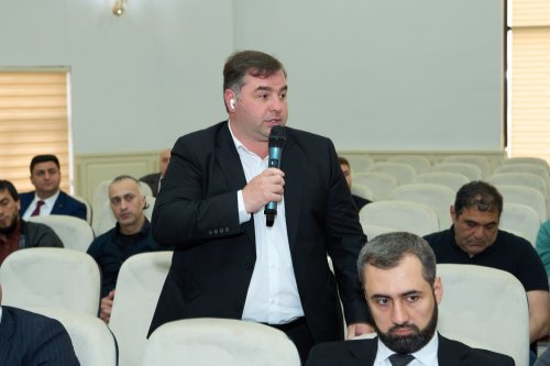 AMADA federasiya nümayəndələri ilə görüş keçirdi - FOTOLAR