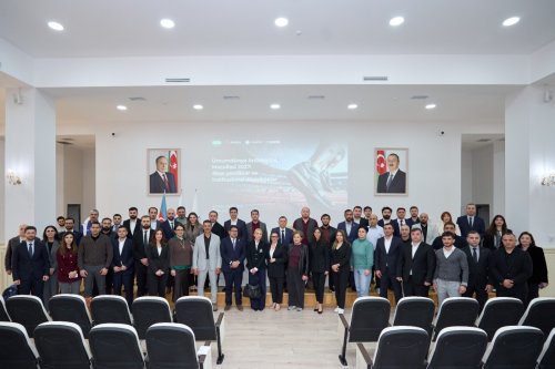 AMADA federasiya nümayəndələri ilə görüş keçirdi - FOTOLAR