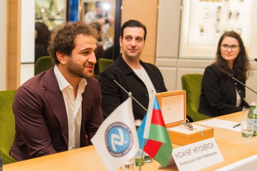 "Italdizain" şirkəti və "OMEGA" brendi Olimpiya çempionu Hidayət Heydərov ilə əməkdaşlıqlarını elan edir