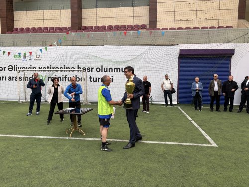  Heydər Əliyevin xatirəsinə həsr olunan turnir başa çatdı - FOTOLAR