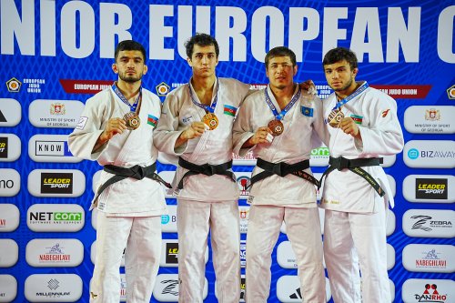 Avropa Kuboku: Millimiz 5 medalla başladı - FOTOLAR