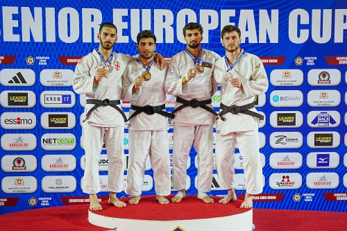 Avropa Kuboku: Millimiz 5 medalla başladı - FOTOLAR