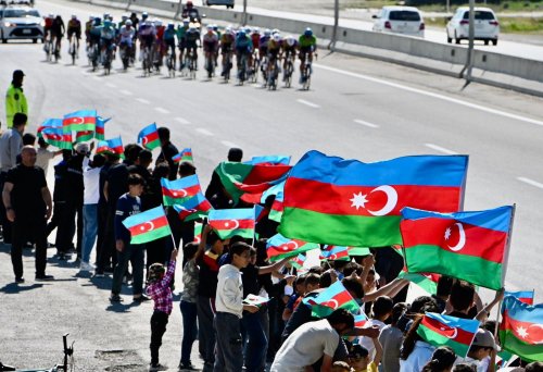 Bakı-Xankəndi Azərbaycan Velosiped Yarışının 2-ci mərhələsinə start verildi - FOTOLAR