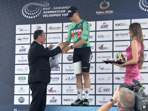 Yenə "Astana" komandasının velosipedçisi qalib oldu - FOTOLAR