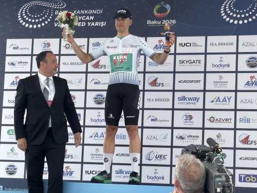 Yenə "Astana" komandasının velosipedçisi qalib oldu - FOTOLAR