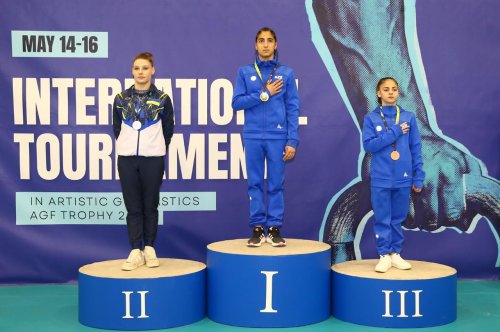 Gimnastlarımızdan 17 medal Gimnastlarımızdan 17 medal