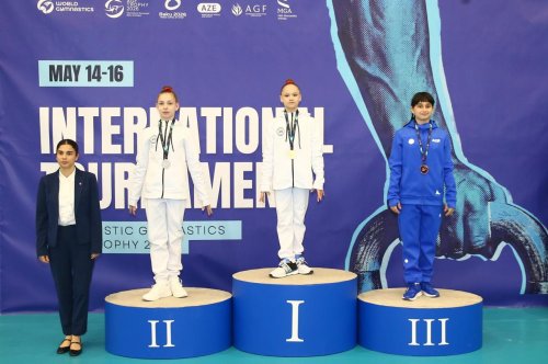 Gimnastlarımızdan 17 medal Gimnastlarımızdan 17 medal