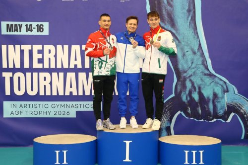 Gimnastlarımızdan 17 medal Gimnastlarımızdan 17 medal