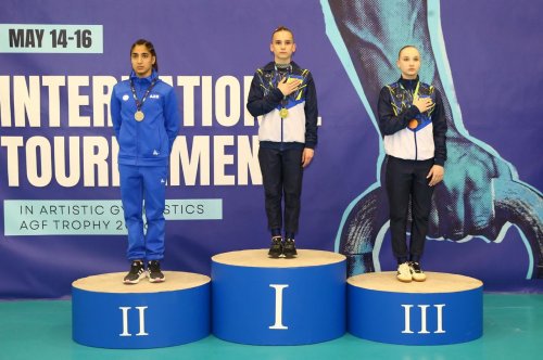Gimnastlarımızdan 17 medal Gimnastlarımızdan 17 medal