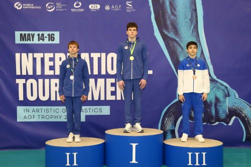 Gimnastlarımızdan 17 medal Gimnastlarımızdan 17 medal