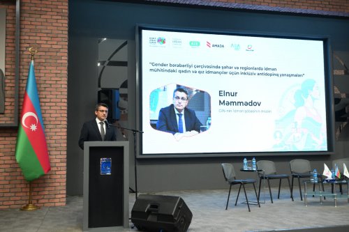 Bakıda qadın idmançılar üçün antidopinq mühiti müzakirə olundu - FOTOLAR