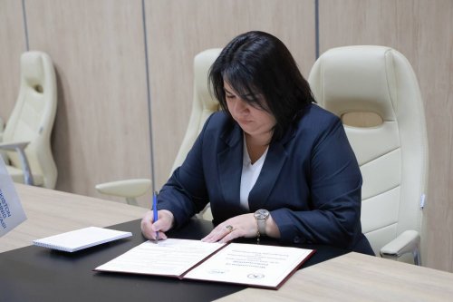 Azərbaycan və Özbəkistan federasiyaları Memorandum imzaladı - FOTOLAR