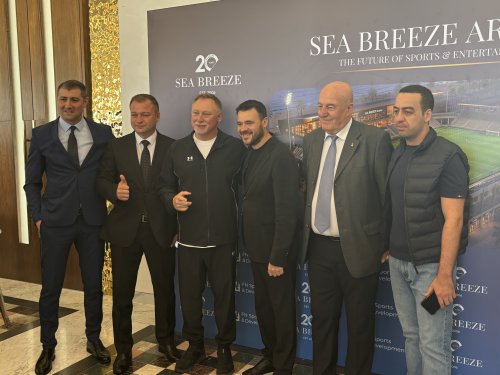 Azərbaycanın futbol elitası yeni stadionun təqdimatında - FOTOLAR 