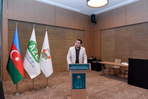 AŞF konfrans keçirdi, loqosunu dəyişdirdi - FOTOLAR