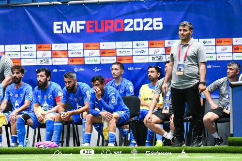 Millimiz Avropa çempionatına qələbə ilə başladı - FOTOLAR