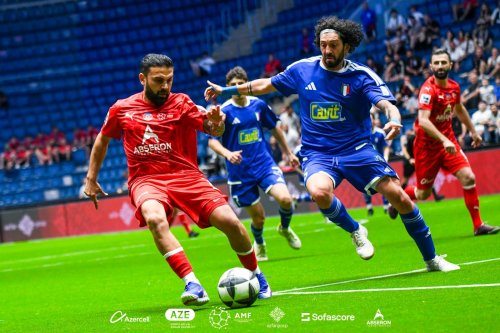 Avropa çempionatı: Millimiz İtaliyanı uddu, qrupdan çıxdı - FOTOLAR - VİDEO Avropa çempionatı: Millimiz İtaliyanı uddu, qrupdan çıxdı - FOTOLAR - VİDEO