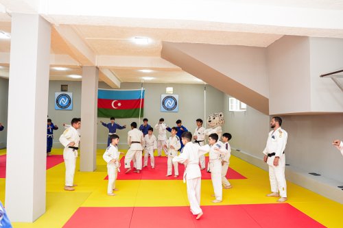 Mərdəkan və Qalada yeni cüdo zalları açıldı - FOTOLAR