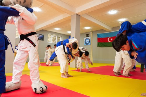 Mərdəkan və Qalada yeni cüdo zalları açıldı - FOTOLAR