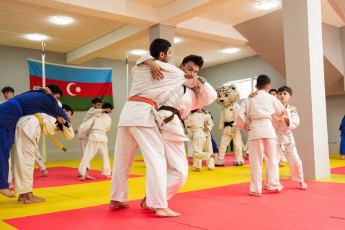 Mərdəkan və Qalada yeni cüdo zalları açıldı - FOTOLAR