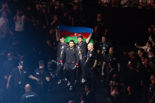 Bakıdakı UFC turnirində 72 ölkə, 11 min azarkeş - FOTOLAR