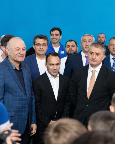 Mingəçevirdə güləş zalı açıldı - FOTOLAR Mingəçevirdə güləş zalı açıldı - FOTOLAR