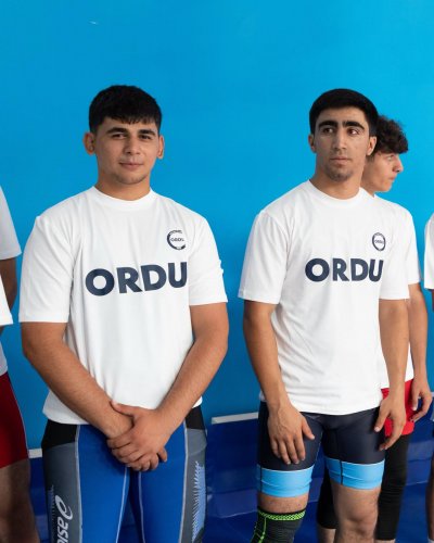 Mingəçevirdə güləş zalı açıldı - FOTOLAR Mingəçevirdə güləş zalı açıldı - FOTOLAR