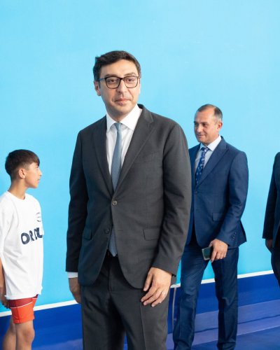 Mingəçevirdə güləş zalı açıldı - FOTOLAR Mingəçevirdə güləş zalı açıldı - FOTOLAR