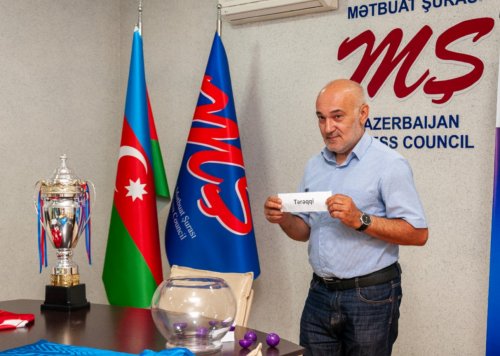 "Media Kuboku - 2026"nın püşkatması keçirildi - FOTOLAR "Media Kuboku - 2026"nın püşkatması keçirildi - FOTOLAR