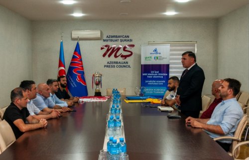 "Media Kuboku - 2026"nın püşkatması keçirildi - FOTOLAR "Media Kuboku - 2026"nın püşkatması keçirildi - FOTOLAR