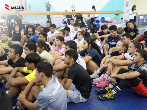 AMADA Bakıda dünya çempionatı iştirakçıları üçün seminar keçirdi - FOTOLAR